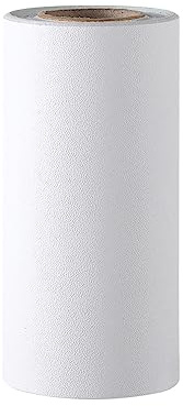 YZWHKJ Cenefa Adhesiva Cocina Rodapié autoadhesivo de PVC impermeable, papel tapiz línea Color sólido mate, pegatinas borde pared, cintura for sala estar, 5m x 5/10/12cm(White,5cm)