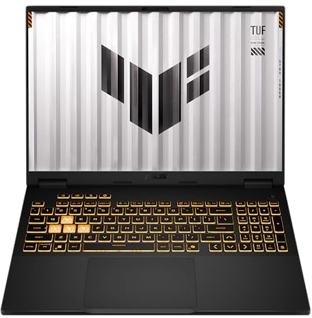 ASUS TUF Gaming F16 FX608JMI#B0GQH7ZDN4, Notebook con display 16 IPS Anti-glare, 144Hz, Intel® Core™ i7 Processor 14650HX, Nvidia GeForce RTX 5060, RAM 16GB, 1TB SSD, WIN11 Home, Grigio