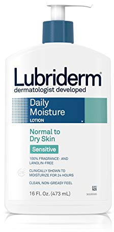 Lubriderm Soins hydratants pour peaux sèches sensibles - 475 ml