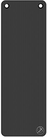 Trendy Sport Trainingsmatte - ProfiGymMat - Therapiematte mit Ösen - 180 x 60 x 1,0 cm, anthrazit