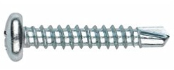 Index ABR5519 - Tornillo punta broca DIN 7504-N cabeza alomada phillips zincado 5,5 x 19