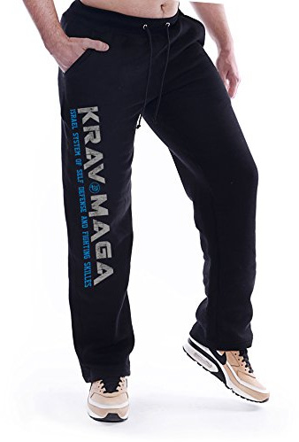 Dirty Ray Artes Marciales Krav Maga pantalón de chándal hombre SDKM1 (M)