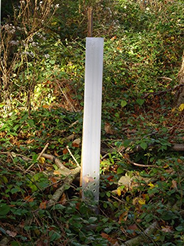 Tubex Ventex Clear | Wuchshülle | 1,5m | Ø 80-120mm | 5 Stück | Baumschutz-Hülle zum Verbissschutz an lichtarmen Standorte