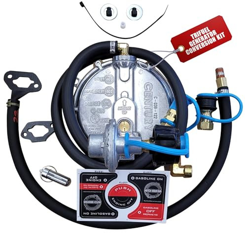 Hutch Mountain Generator Propane Conversion Kit Honda EU2200i - Tri-Fuel Conversion for Propane, Gasoline & Natural Gas - Portable Generator Backup Kit for Home Emergencies, Camping, and RVs