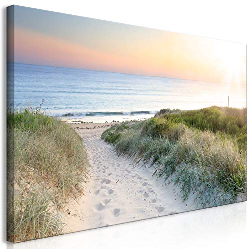 murando - Leinwandbild Wohnung Landschaft Natur, Schlafzimmer, Wohnzimmer | Hochwertige Leinwand, sofort aufhängbar, ideal fürs Wohn- oder Schlafzimmer, wasserfest und lichtecht, langlebig, stilvoll