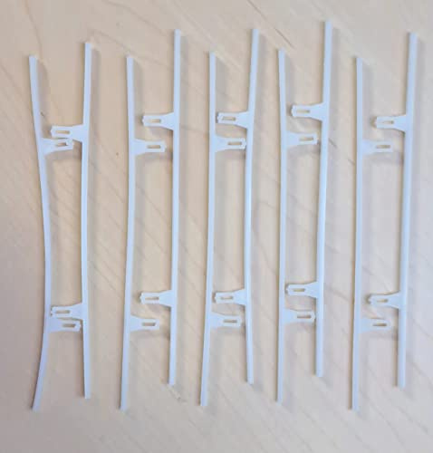 Qty 10. Shutter Repair Slider Connector for Polysatin Shutter (2 Connect 3.25 Center spacing)