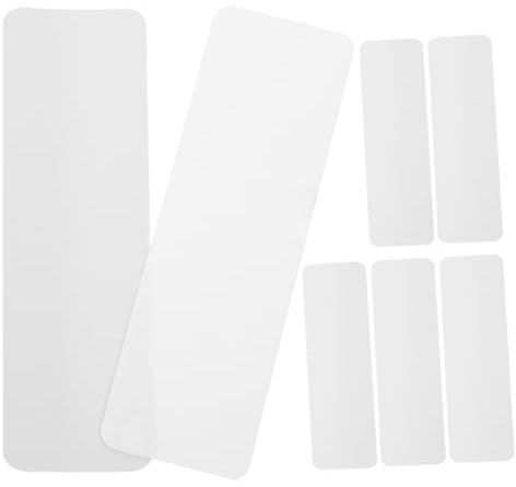 Tofficu 6piezas Parche De Reparación De Cortinas Protectores De Láminas Para Cortinas Verticales Reparación De Láminas Kit Para Reparar