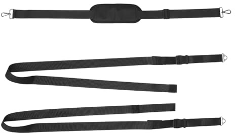 EXHUMKY Surfbrett Tragegurt Und Kajak Schultergurt Verstellbar Aus Robustem Material Mit Metallschnallen Gepolsterter Trageschlinge Für Paddleboard Sup Und Wassersport Zubehör
