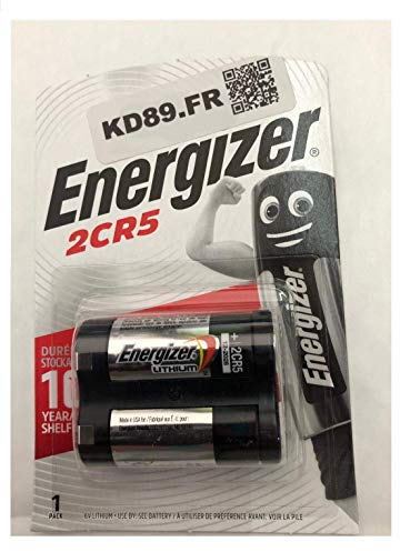 Energizer 2CR5 245 6v Photo Lithium Battery
