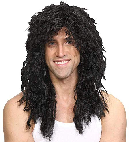 Wicked Costumes Adult Rock Star Fancy Dress Wig