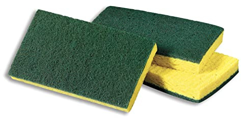 Scotch-Brite Medium Duty Scrubbing Sponge 74, 6.1 in x 3.6 in x 0.7 in, 20/Case