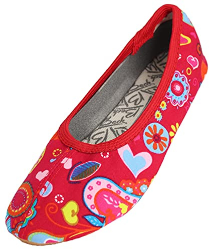 Beck Mädchen Fantasy Gymnastikschuhe, Rot, 26 EU