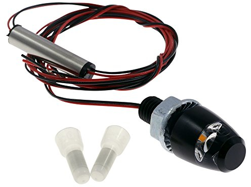 Clignotant LED moto Gadget M Lot de Blaze broches, anodisé noir, mini,, Moto