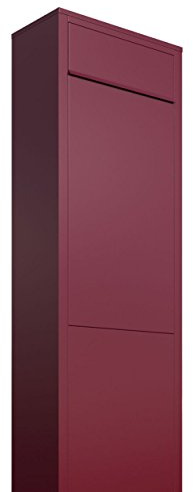 Standbriefkasten, Design Briefkasten Big Box Rot - Bravios
