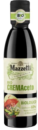 Mazzetti BIO-CREMAceto, 60% Bio Aceto Balsamico di Modena, The Italian Art of Dressing, 250 ml