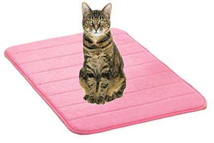 Shulishishop Katzendecke Hundedecken Hundebett Zubehör Katzenbetten Weiche Katze Mat Hundebettwäsche Hundebett Kätzchenbett Flauschige Katze Mat pink,XL