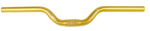 UPANBIKE Cykelstyre 25,4 mm 52 cm aluminiumlegering stigningsstång för fast växelcykel (guld)