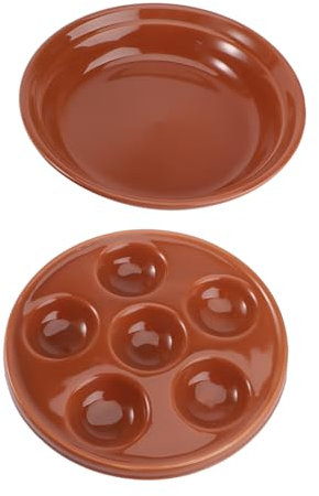 2st Gebackene Schnecken Schneckenschale Aus Porzellan Tellerteller Aus Edelstahl Serviceplatte Frühstückstablett Schnecken Servieren Schneckenplatte Keramik Niedlich Küchenwaren