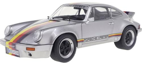 Solido 1:18 Porsche 911 RSR Kremer 1973 Silber