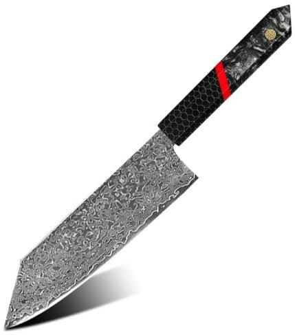 Ensemble de couteaux de cuisine VG10 en acier de Damas, couteau de chef, accessoires de cuisine, couteaux de chef professionnels, outils de cuisine, 1 à 9 pièces(DMS-426 Bunka)