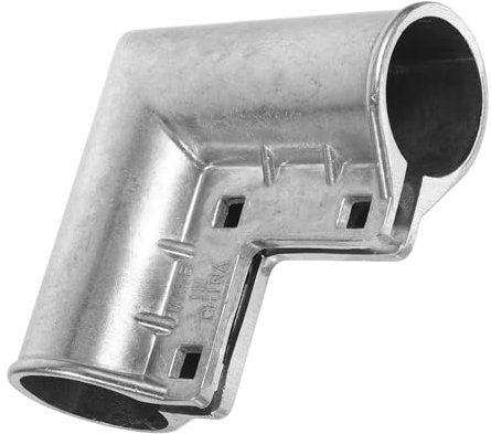 DOITOOL Door Corner Accessories Parts for Chain Link Fence Gate Elbow Corner Fence Fitting Fence Repair Parts Garden Gate Hardware Chain Link Fence Repair Fence Gate Elbows Silver Aluminum
