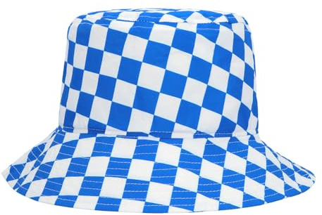 Boland 54228 - Hut Bavaria mit Rautenmuster, bayerischer Trachtenhut für Kostüme zum Bierfest oder den Karneval