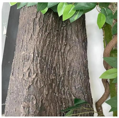 Corteccia di Albero Artificiale Resistente Corteccia Falsa per pilastri Tubi Decorazione, Corteccia di Albero di Simulazione tagliabile(1X3m)