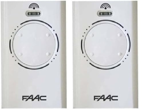 Faac XT4 868SLHLR - Mando a distancia de 4 canales (868 MHz) (Confezione da 2)