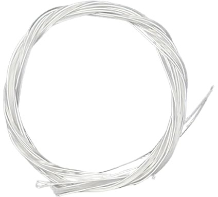 6 corde in nylon per chitarra classica, colore argento, filo placcato con grande tono duro tensione corde classiche corde folk