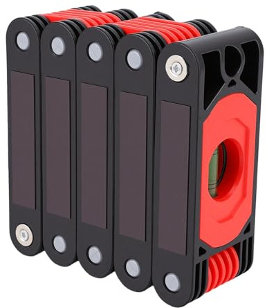 Aramox Foldable Level, Multi Angle Measuring Tool, Woodworking Level Ruler for Accurate 45° 90° Vertical Measurements