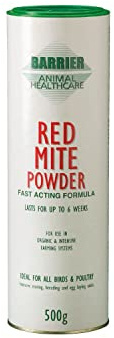 Barrier Animal Healthcare Red Mite Powder For Birds and Pou Litrey 500gm