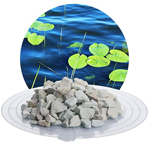Schicker Mineral Zeolith-Aqua 8,0-16,0 mm 25 kg, Wasseraufbereiter Garten | Filtermedium für Gartenteich, Schwimmteich, Swimmingpool, Aquarium, 100% natürlich, Sandfilteranlage, Filtersand, Filterkies