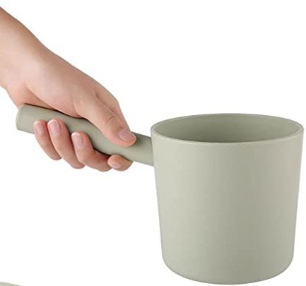 Kitchen Water Ladle 2pcs Plastic Water Ladle Bath Dipper Light Green Plastic Scooper
