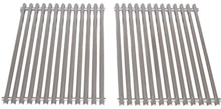 Weber 65619 2 Piece Stainless Steel Grates (Each is 17-1/4 x 11-3/4)