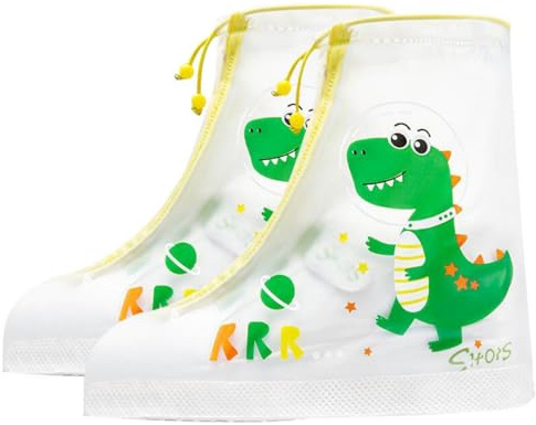 AOOPOO Copriscarpe Impermeabile per Bambini, Copriscarpe Pioggia Bambino, Copriscarpe Impermeabili, Impermeabile Copriscarpe, Copriscarpe Antipioggia per Bambini Antiscivolo e Resistenti All'Usura