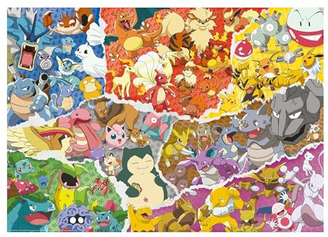 Ravensburger Puzzle 12000832 - Pokémon Abenteuer - 1000 Teile Puzzle für Erwachsene und Kinder ab 14 Jahren, Pokémon Puzzle, Pokémon Geschenke