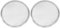 DOITOOL 2pcs Rotondo Pizza Screens Perforato Alluminio Pizza Padelle Per Forno Teglia Da Forno Con Fori Per Pizza Uniformi Pizza Server Domestico