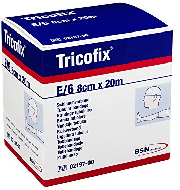 Tricofix Schlauchverband Gr��e E 8 cmx20 m, 1 St