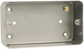 MC 40 mm Doppel-Backbox ohne Knick-Out