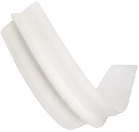 sleepling Liebesbrücke Ritzenfüller 25 x 200 cm, Made in EU, Doppelbettbrücke für alle gängigen Matratzen, Ökotex, Handwäsche, weiß