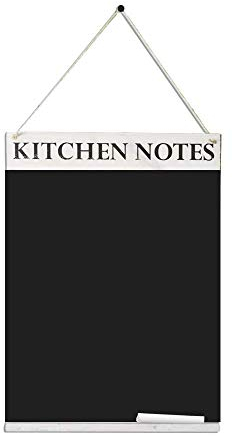 Chalkboards UK WC643WW Kitchen Notes Chalkboard, Wood, White Washed, A3 (42 x 30 x 1.6 cm)