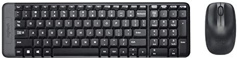 Logitech Wireless Combo MK220 Radio Transfer, PC / Mac, Keyboard