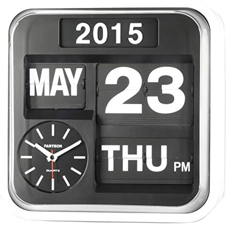 FARTECH Auto Calendar Flip Clock AD-640 (Standard)