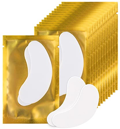 Lunamoon Augenpads für Wimpernverlängerung Pad 100Paar Wimpern Pads | Wimpernverlängerung Augenpads,Eyelash Pads,Wimpern Patches,Eye Patch for Lash Extension,Wimpern Extension Zubehör