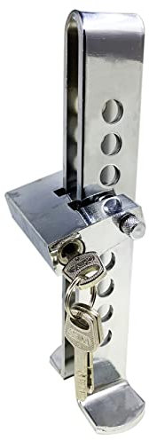 22,5 cm antifurto freno automatico frizione blocco in acciaio inox sicurezza veicolo forniture di protezione sicurezza blocco freno auto con 3 chiavi