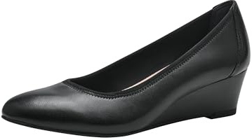 Tamaris Damen Pumps Leder schwarz 39