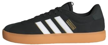 adidas herr VL COURT 3.0 Shoes, Core Black/Cloud White/Victory Red, 38 2/3 EU