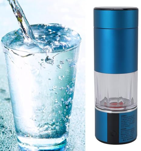 Botella de Agua de Hidrógeno, Generador de Botella de Agua de Hidrógeno 2024 con Limpieza Inteligente, Calentamiento a Temperatura Constante y Función de Alto Hidrógeno 230ML