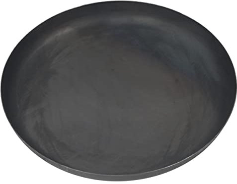 Fire World - Braciere robusto con fondo da 80 cm | Vaso per piante in acciaio di alta qualità | Ideale per serate accoglienti tra amici | Per terrazze, giardino e campeggio