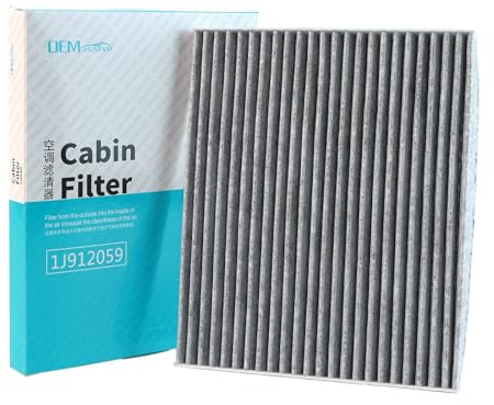 OEMASSIVE Filtro abitacolo per Hyundai i20 i30, filtro aria cabina con carbone attivo 97133-2H001 CU24013 ricambio per KIA Ceed XCeed ProCeed